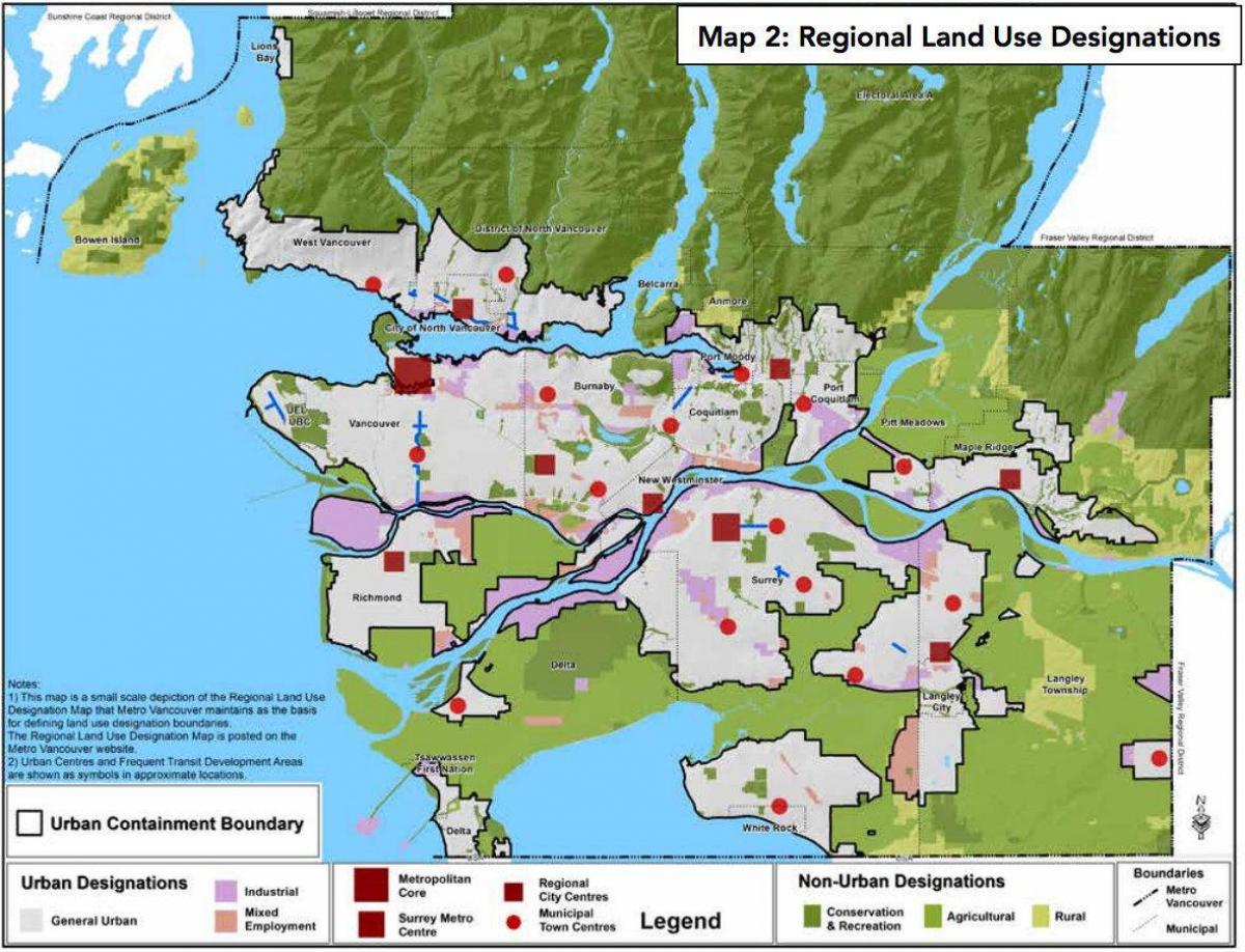 greater vancouver regional district mappa
