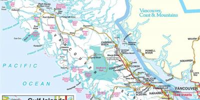 Vancouver mappa dei parchi