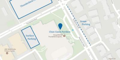 Vancouver parcheggio gratuito mappa